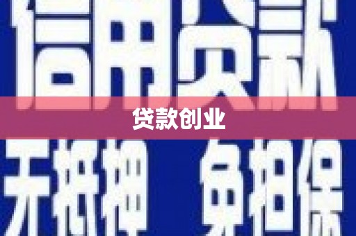 金城江贷款创业