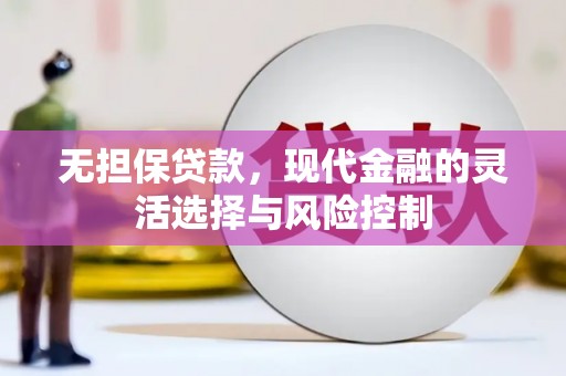 金城江无担保贷款，现代金融的灵活选择与风险控制