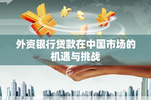 金城江外资银行贷款在中国市场的机遇与挑战