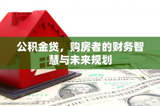 金城江公积金贷，购房者的财务智慧与未来规划