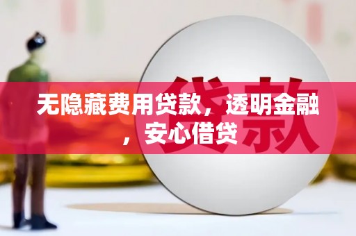 金城江无隐藏费用贷款，透明金融，安心借贷