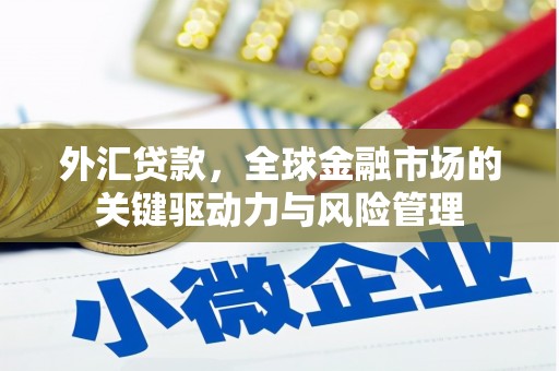 金城江外汇贷款，全球金融市场的关键驱动力与风险管理