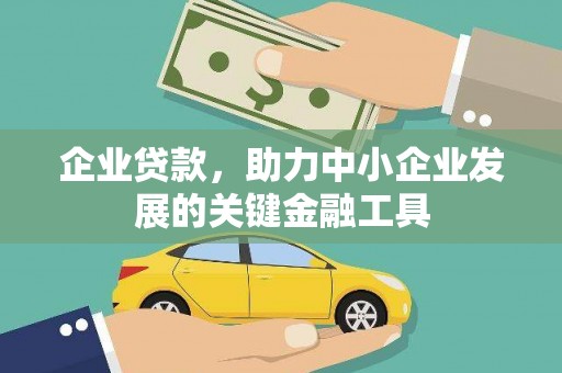 金城江企业贷款，助力中小企业发展的关键金融工具