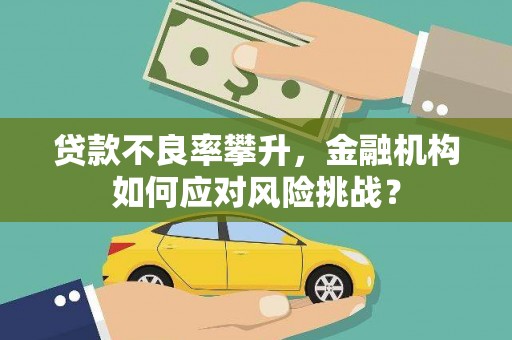 金城江贷款不良率攀升，金融机构如何应对风险挑战？