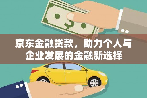 金城江京东金融贷款，助力个人与企业发展的金融新选择