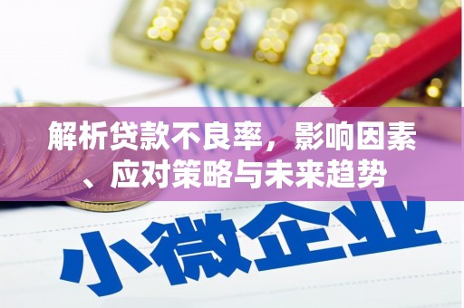 金城江解析贷款不良率，影响因素、应对策略与未来趋势