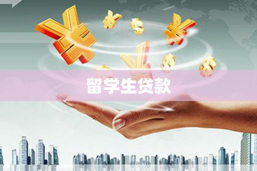 金城江留学生贷款