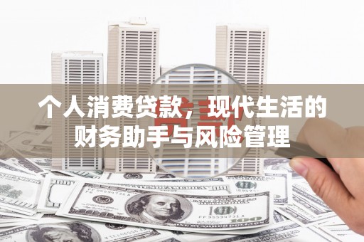 金城江个人消费贷款，现代生活的财务助手与风险管理