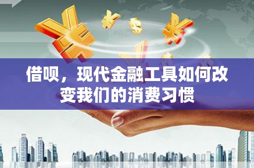 金城江借呗，现代金融工具如何改变我们的消费习惯