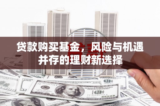 金城江贷款购买基金，风险与机遇并存的理财新选择