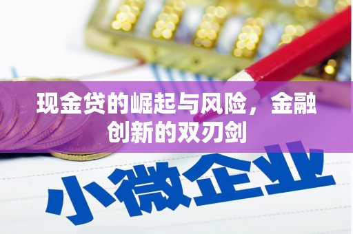 金城江现金贷的崛起与风险，金融创新的双刃剑