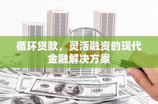 金城江循环贷款，灵活融资的现代金融解决方案
