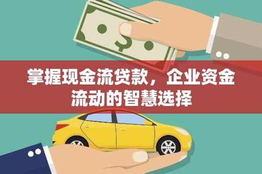 金城江掌握现金流贷款，企业资金流动的智慧选择