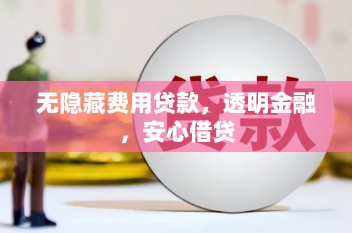 金城江无隐藏费用贷款，透明金融，安心借贷