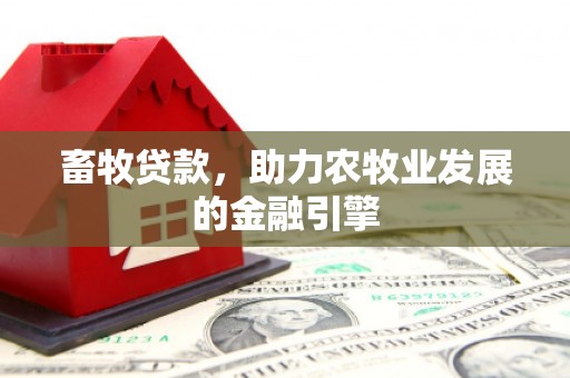金城江畜牧贷款，助力农牧业发展的金融引擎