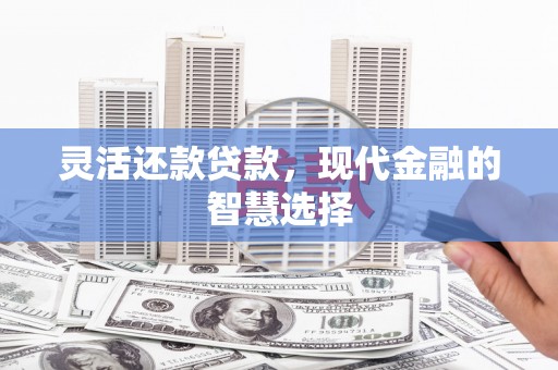 金城江灵活还款贷款，现代金融的智慧选择