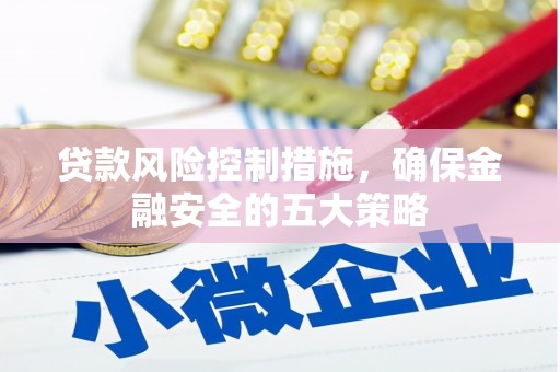 金城江贷款风险控制措施，确保金融安全的五大策略