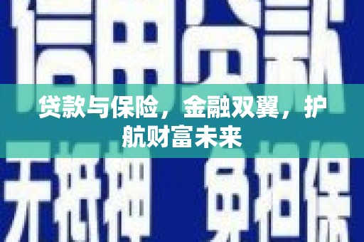 金城江贷款与保险，金融双翼，护航财富未来