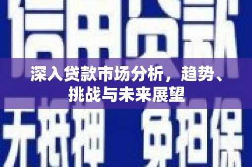 金城江深入贷款市场分析，趋势、挑战与未来展望