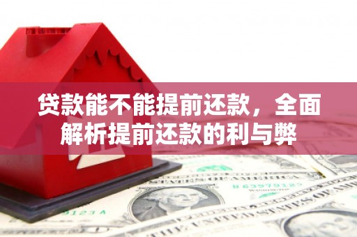 金城江贷款能不能提前还款，全面解析提前还款的利与弊