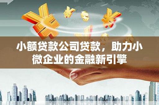 金城江小额贷款公司贷款，助力小微企业的金融新引擎
