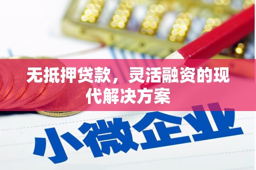 金城江无抵押贷款，灵活融资的现代解决方案