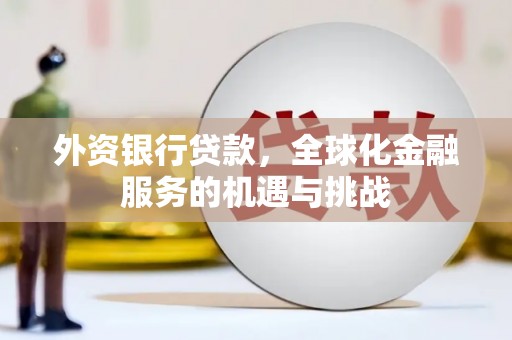 金城江外资银行贷款，全球化金融服务的机遇与挑战