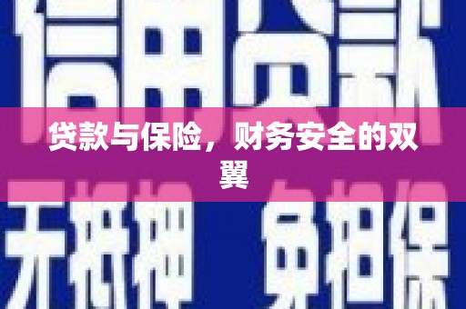 金城江贷款与保险，财务安全的双翼