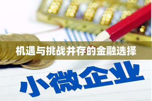 金城江机遇与挑战并存的金融选择