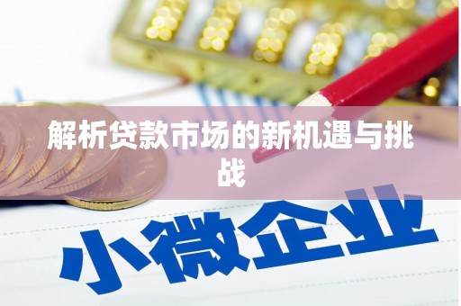 金城江解析贷款市场的新机遇与挑战