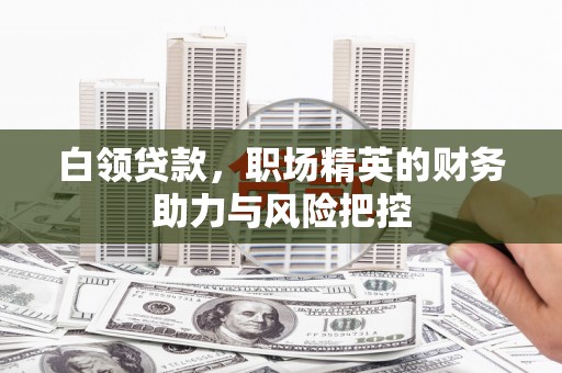 金城江白领贷款，职场精英的财务助力与风险把控
